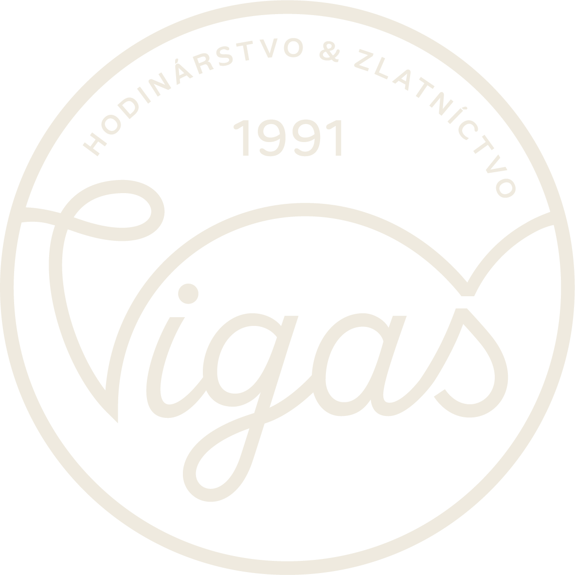 VIGAŠ — hodinárstvo & zlatníctvo od roku 1991